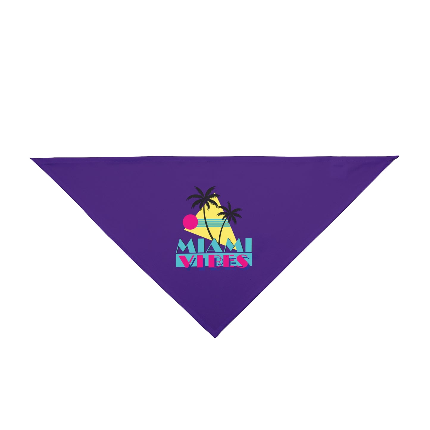 Miami Vibes Dog Bandana