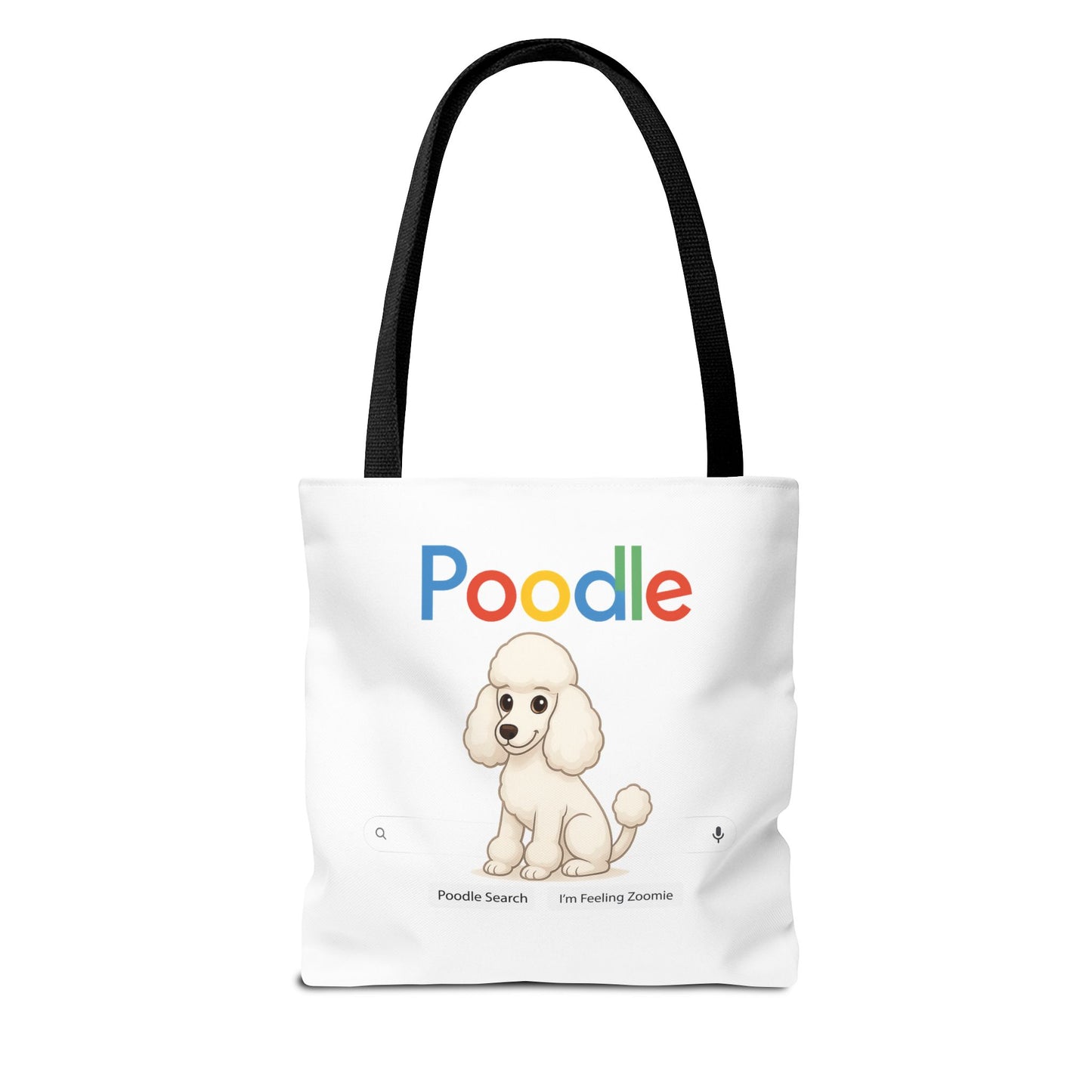 Poodle Tote Bag