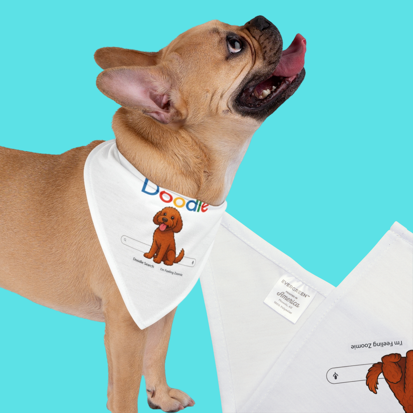 Doodle Pet Bandana Collar