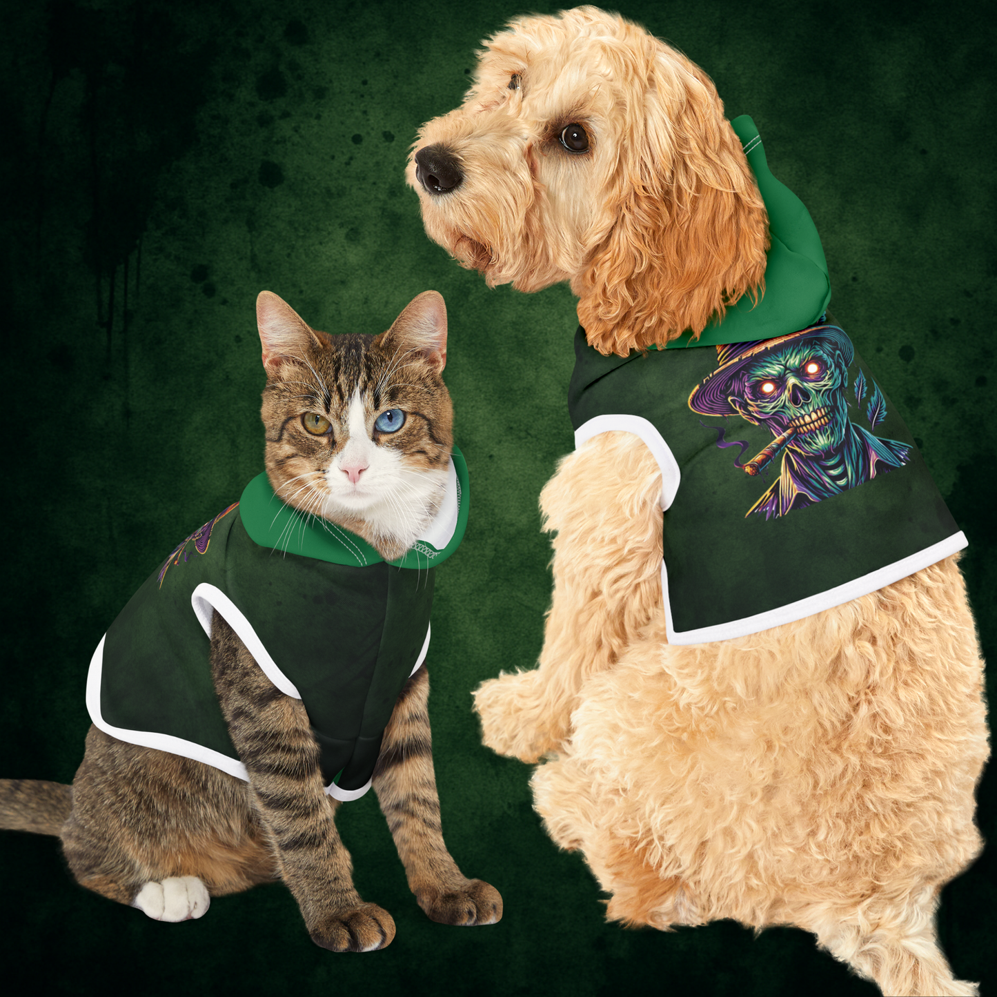 Island Zombie Pet Hoodie