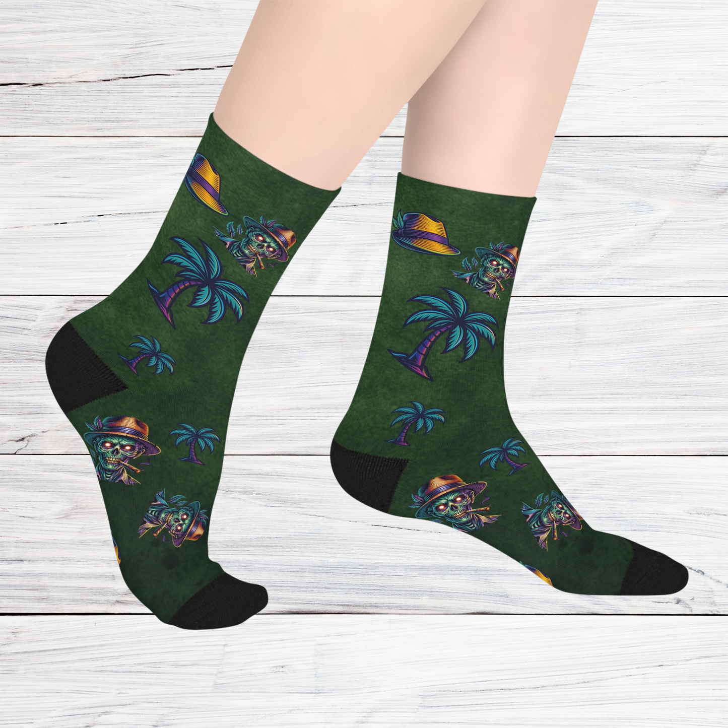 Island Zombie Socks