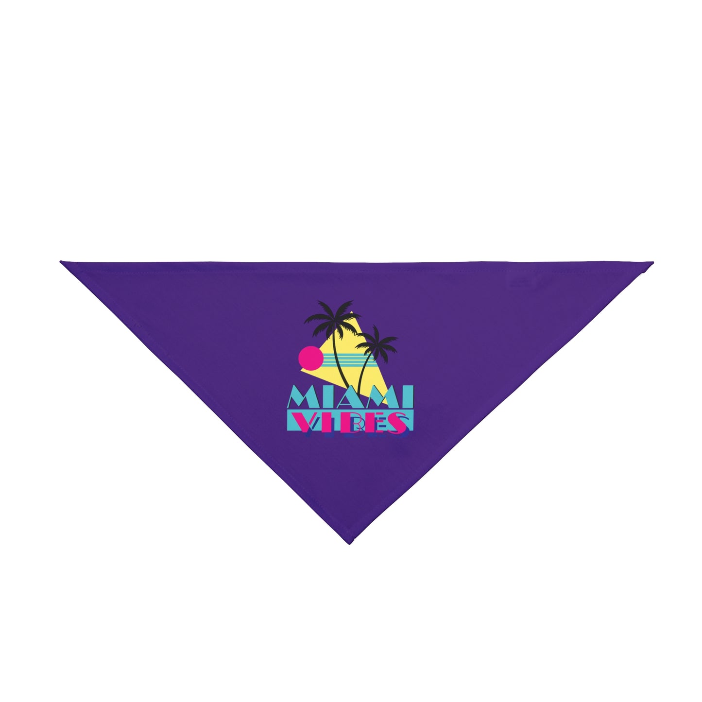 Miami Vibes Dog Bandana