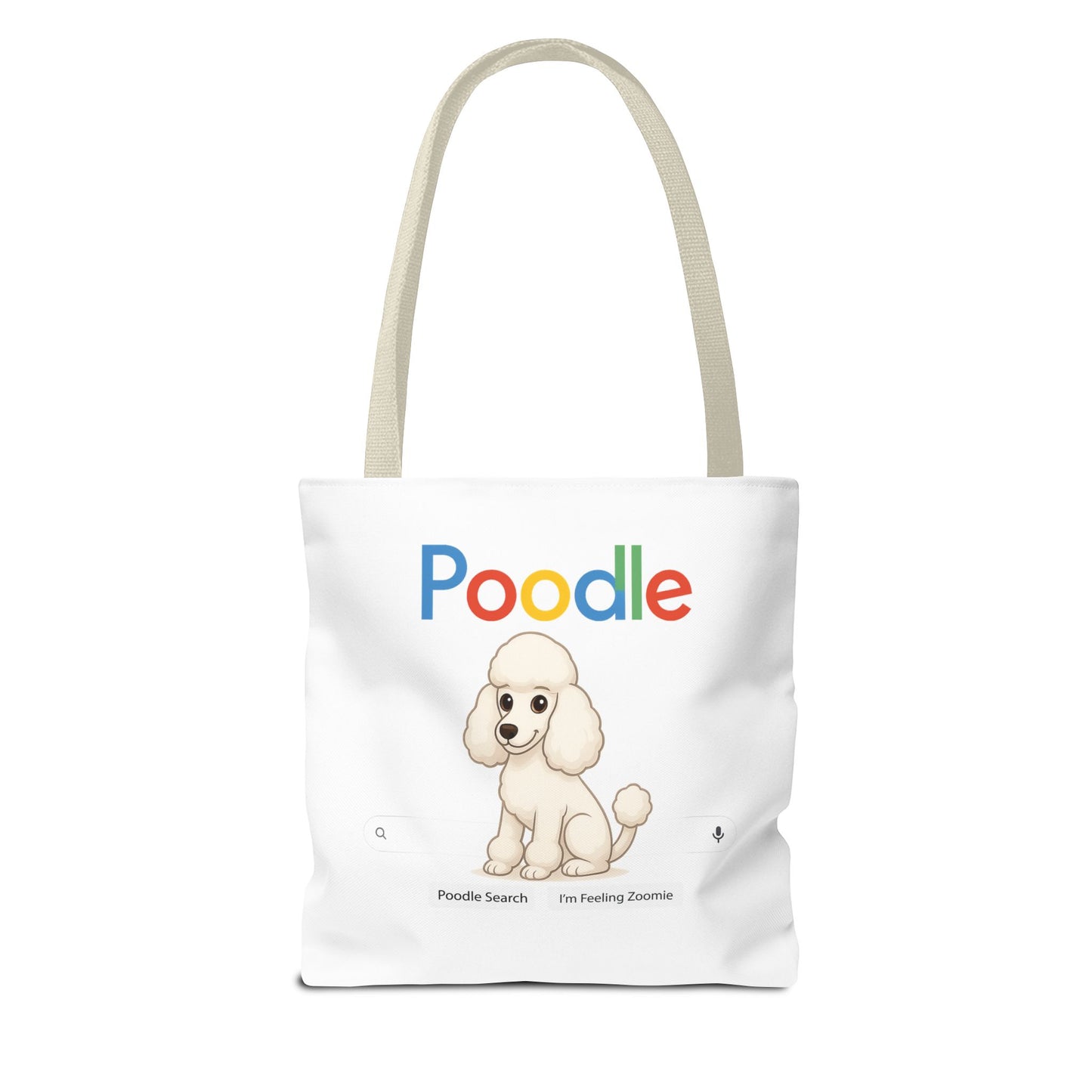 Poodle Tote Bag