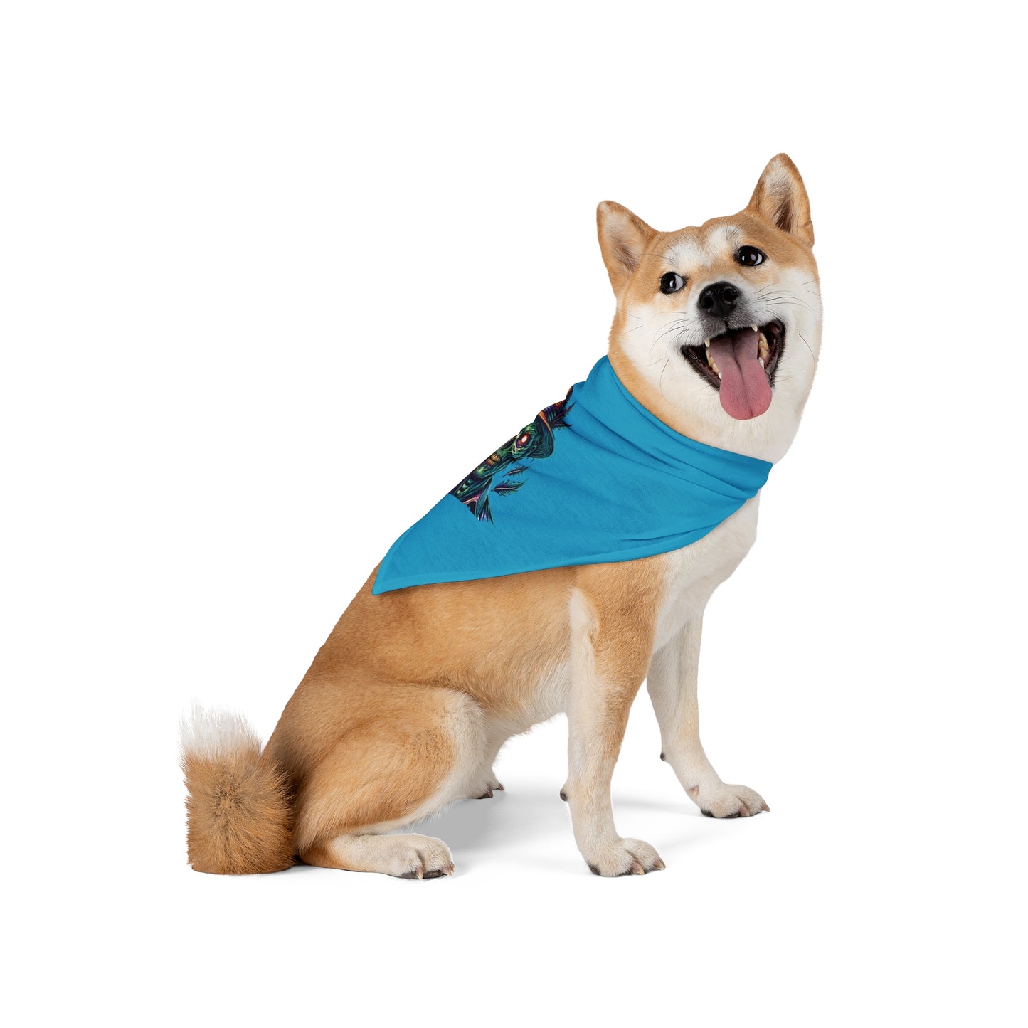 Island Zombie Blue Bandana