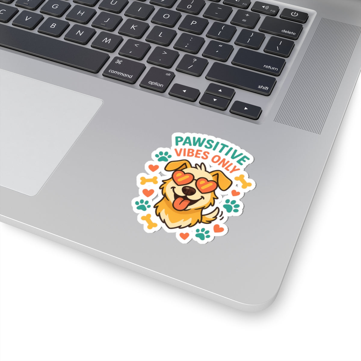 Pawsitive Vibes Only Sticker