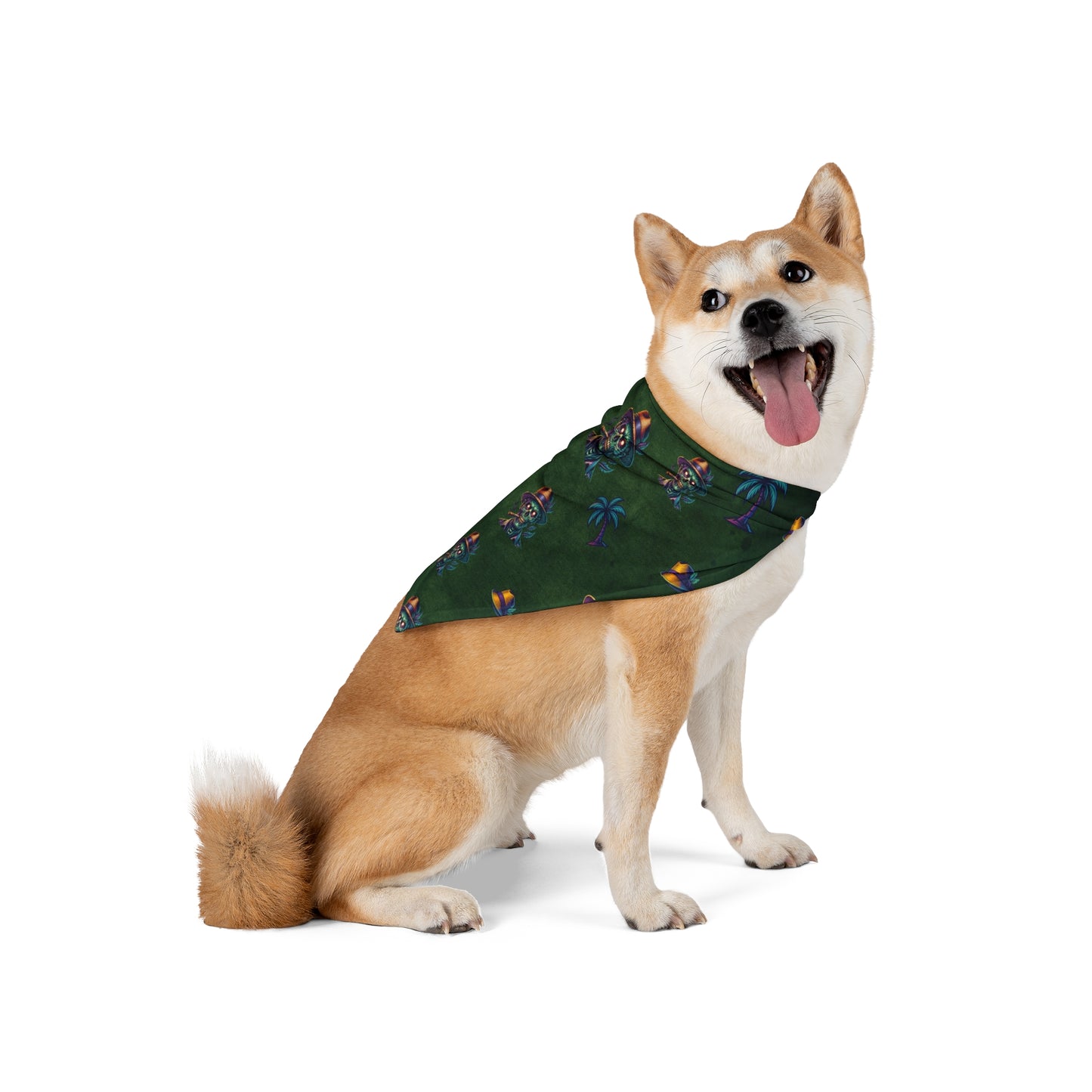 Island Zombie Dog Bandana