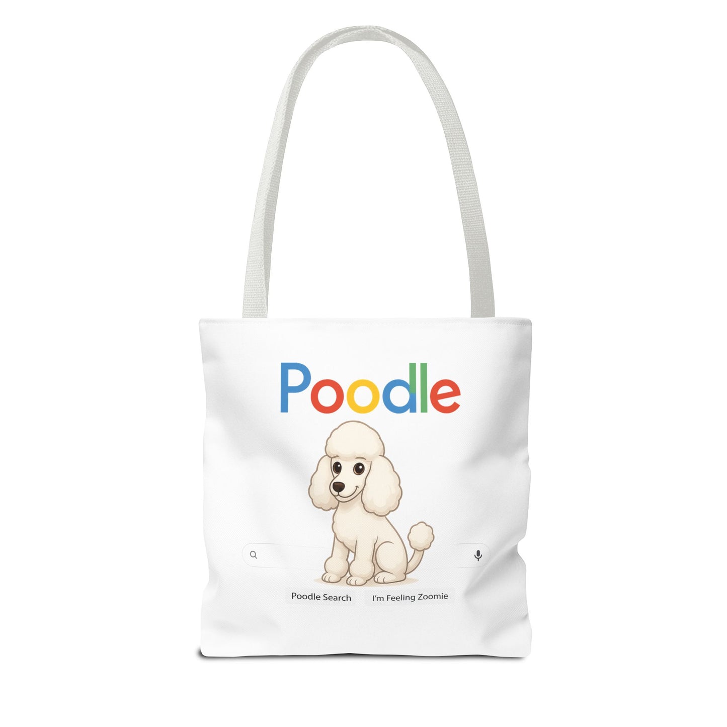 Poodle Tote Bag