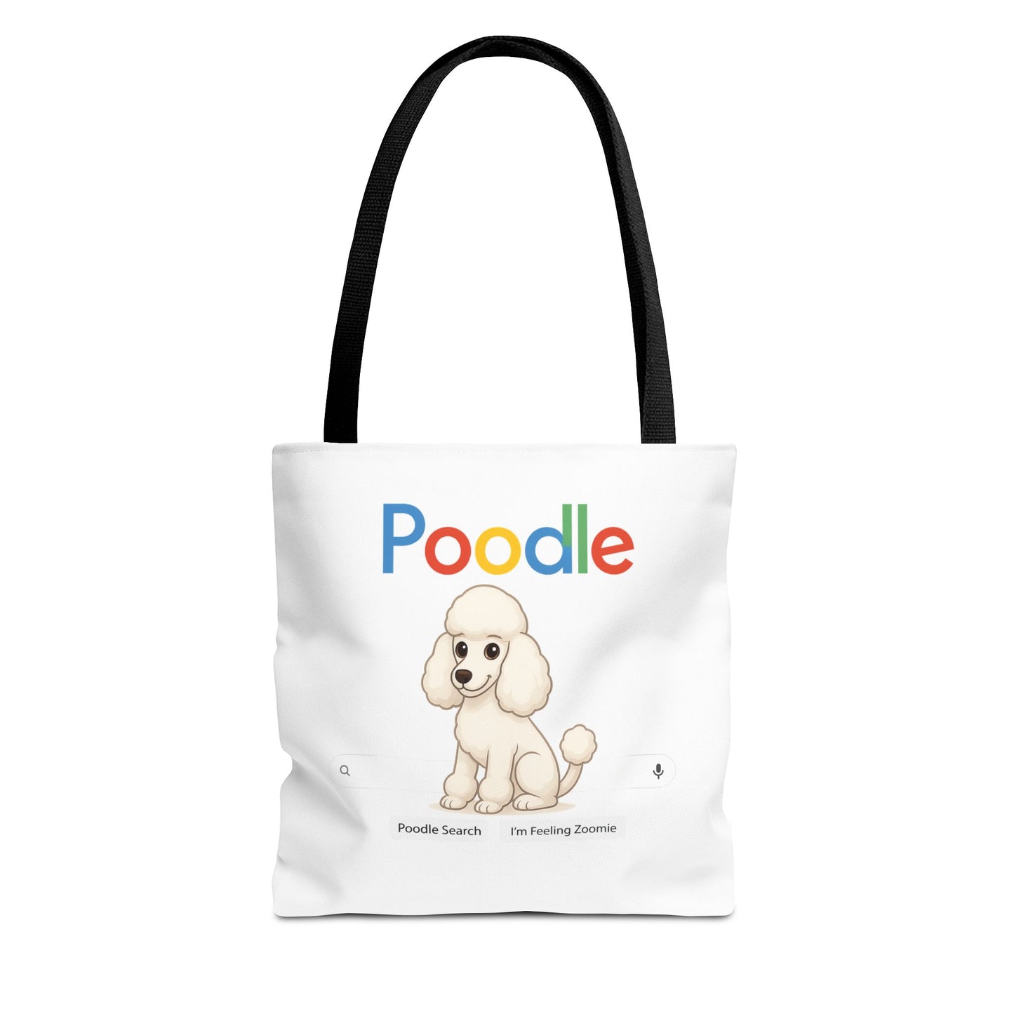 Poodle Tote Bag