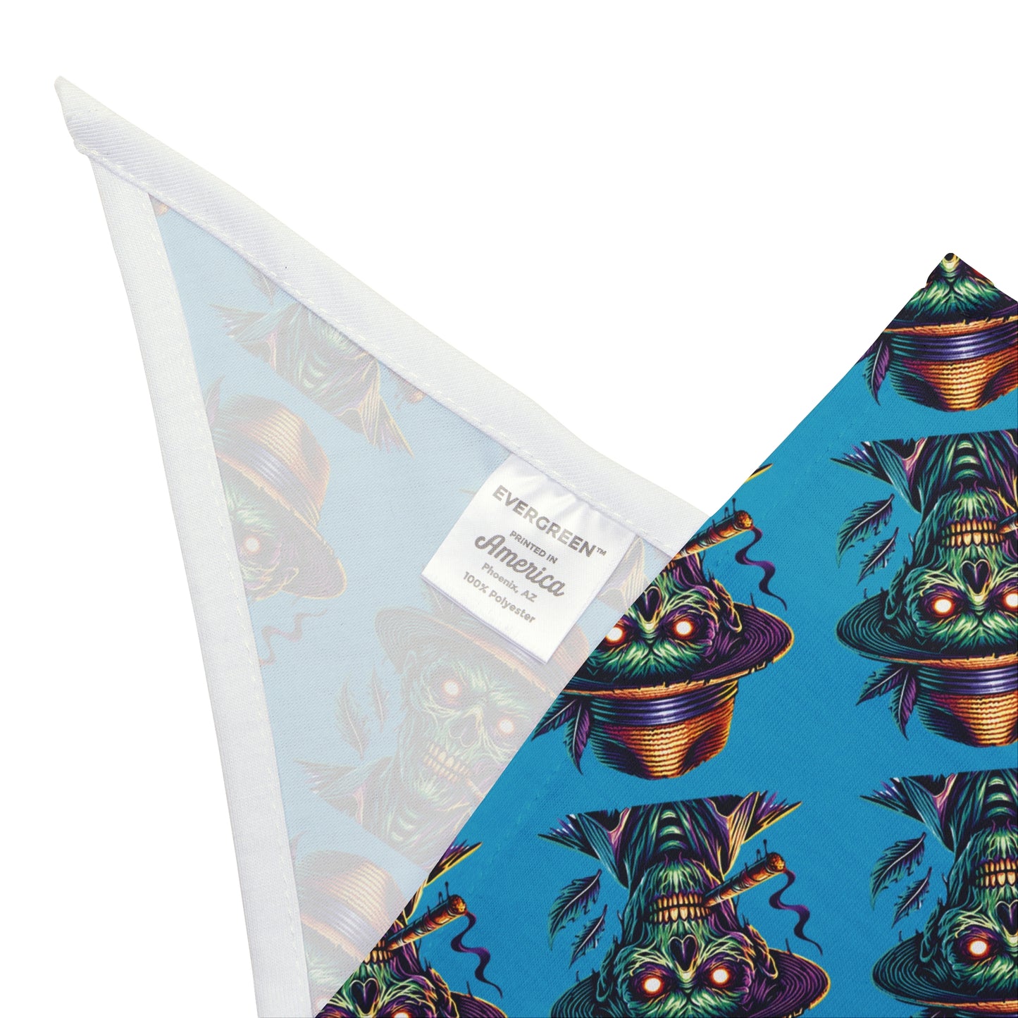 Island Zombie Blue Dog Bandana