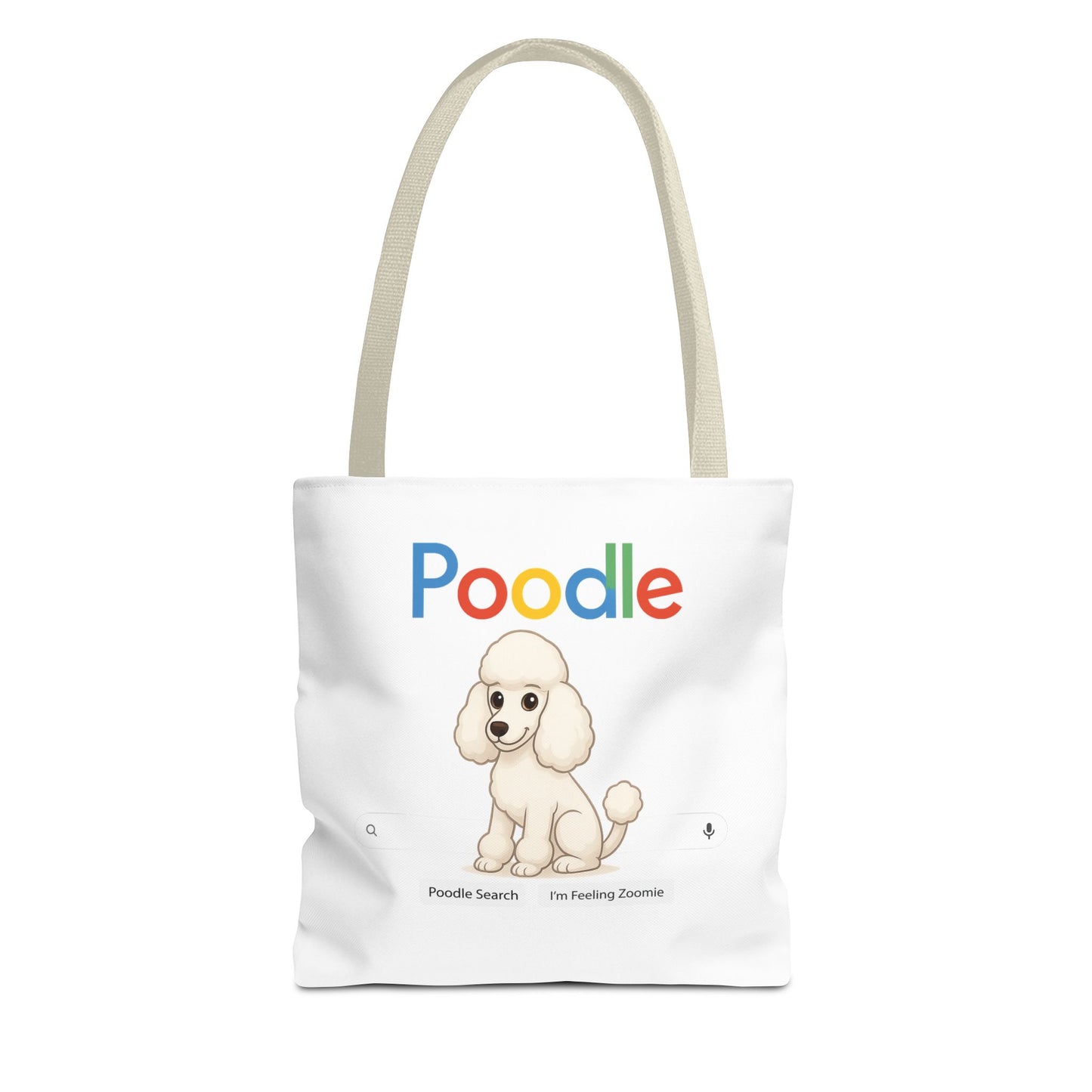 Poodle Tote Bag