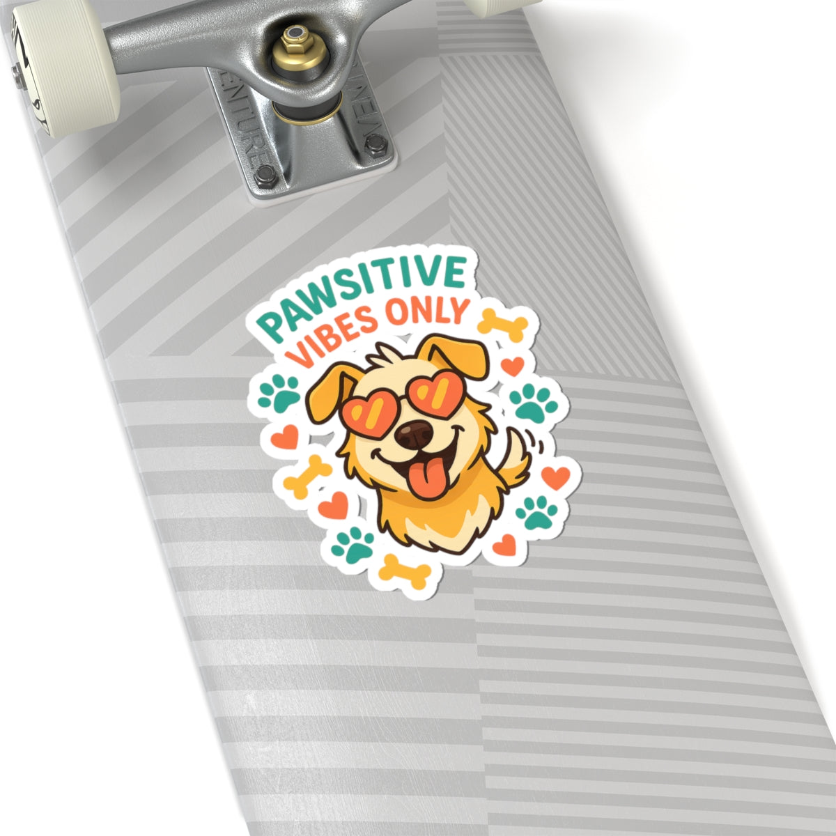 Pawsitive Vibes Only Sticker