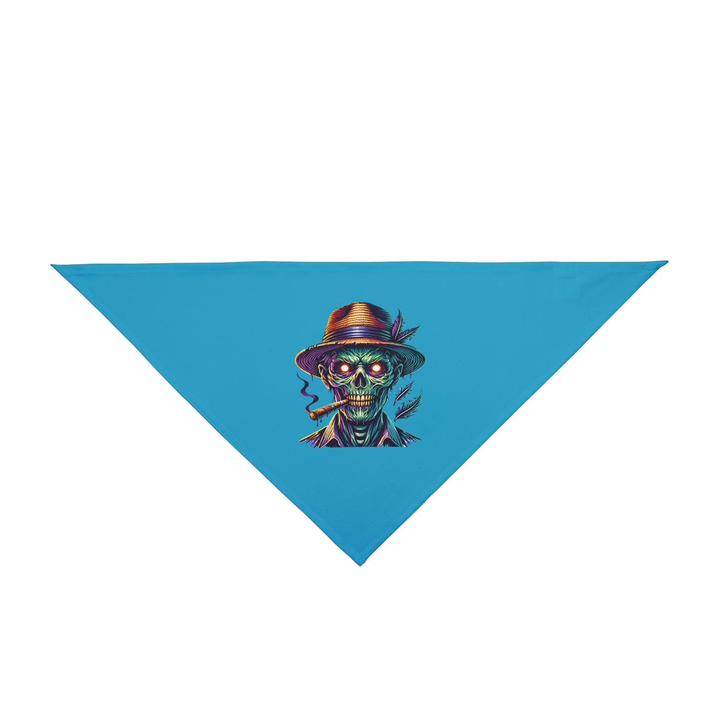 Island Zombie Blue Bandana
