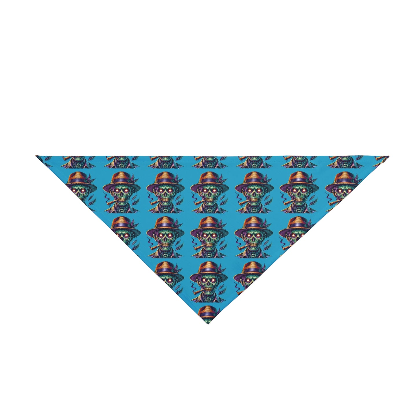 Island Zombie Blue Dog Bandana
