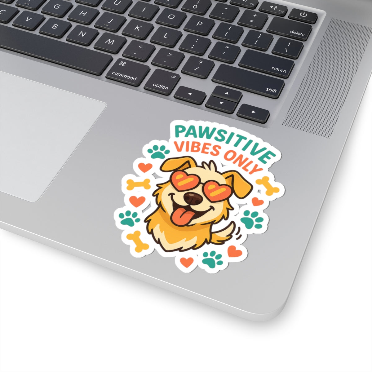 Pawsitive Vibes Only Sticker