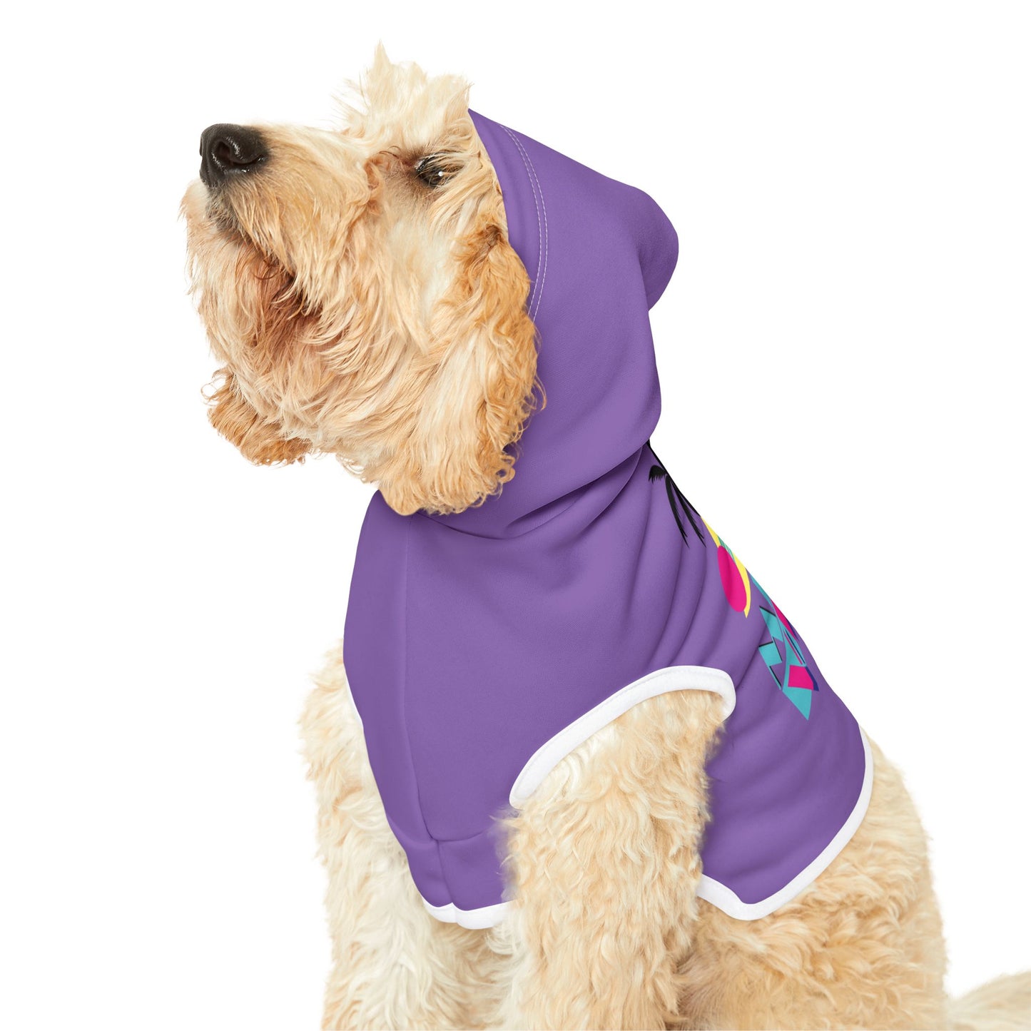 Miami Retro Vibes Pet Hoodie