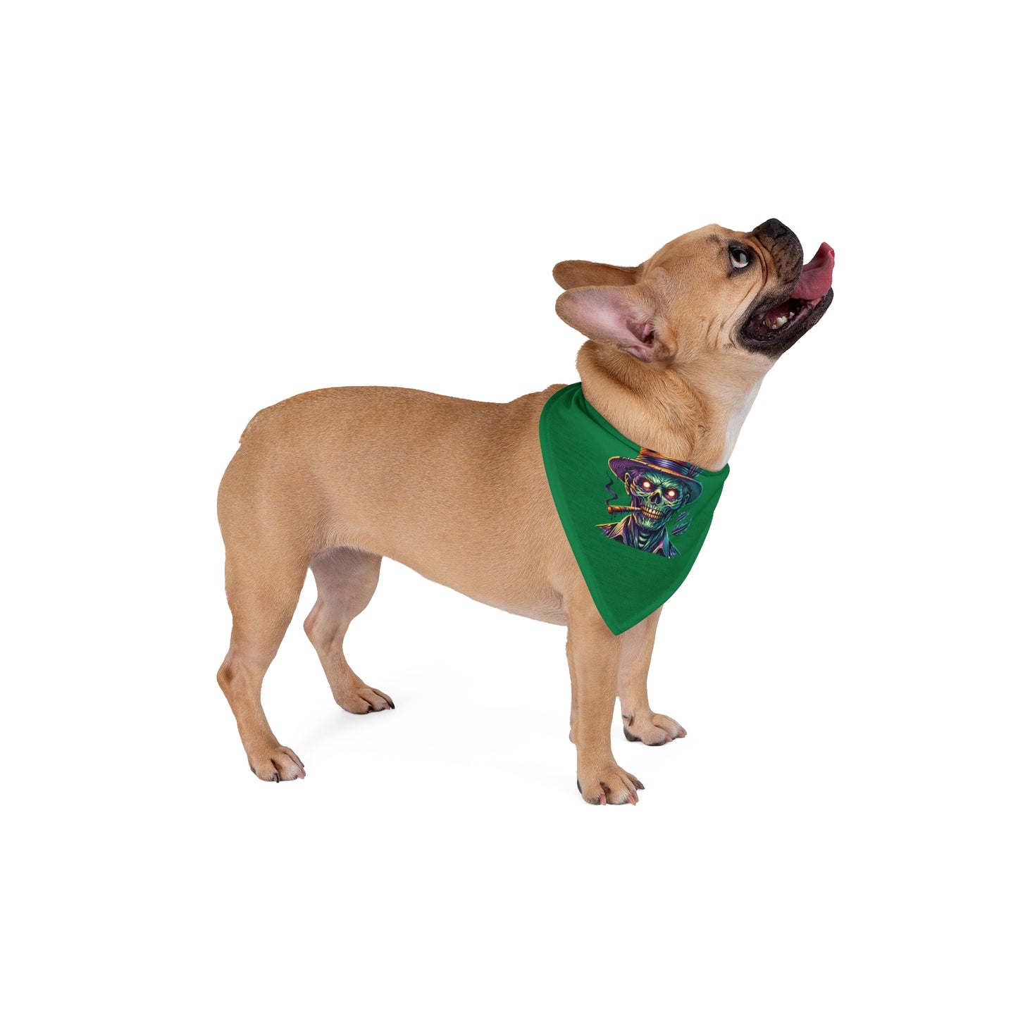 Island Zombie Green Dog Bandana
