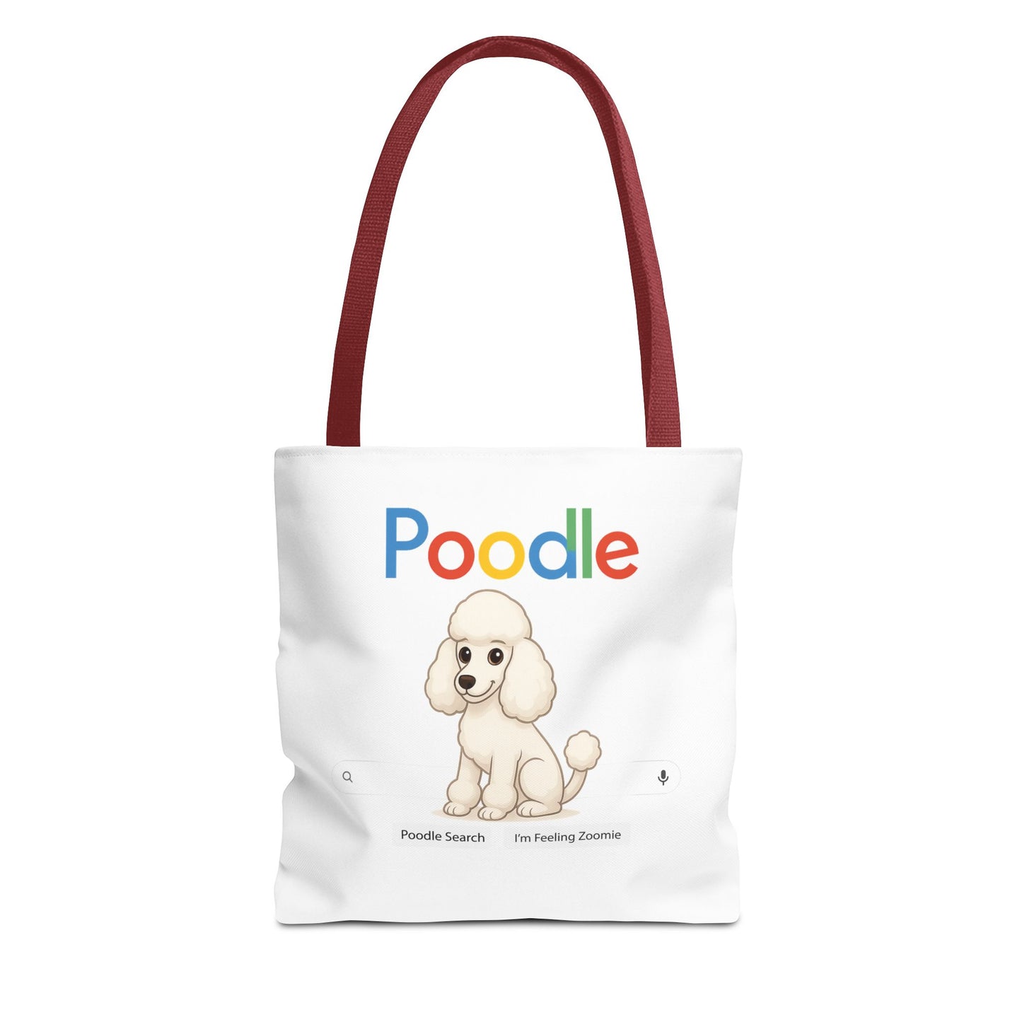 Poodle Tote Bag
