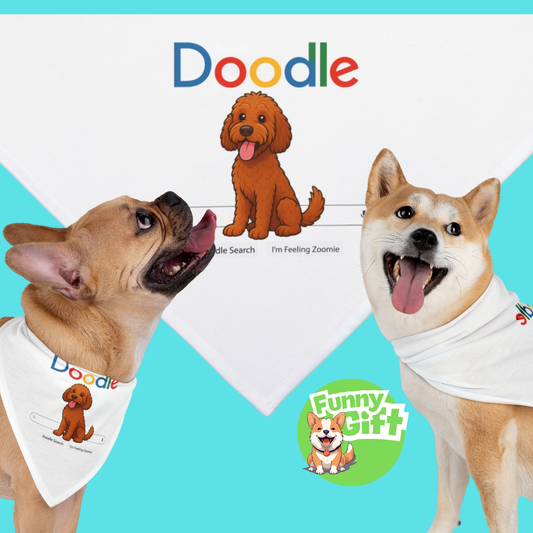 Doodle Pet Bandana Collar