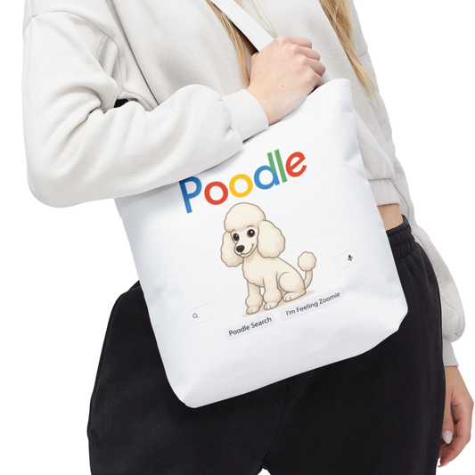 Poodle Tote Bag