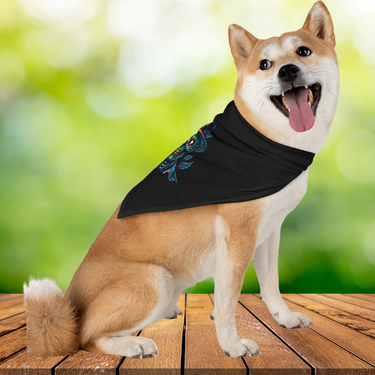 Island Zombie Dog Black Bandana