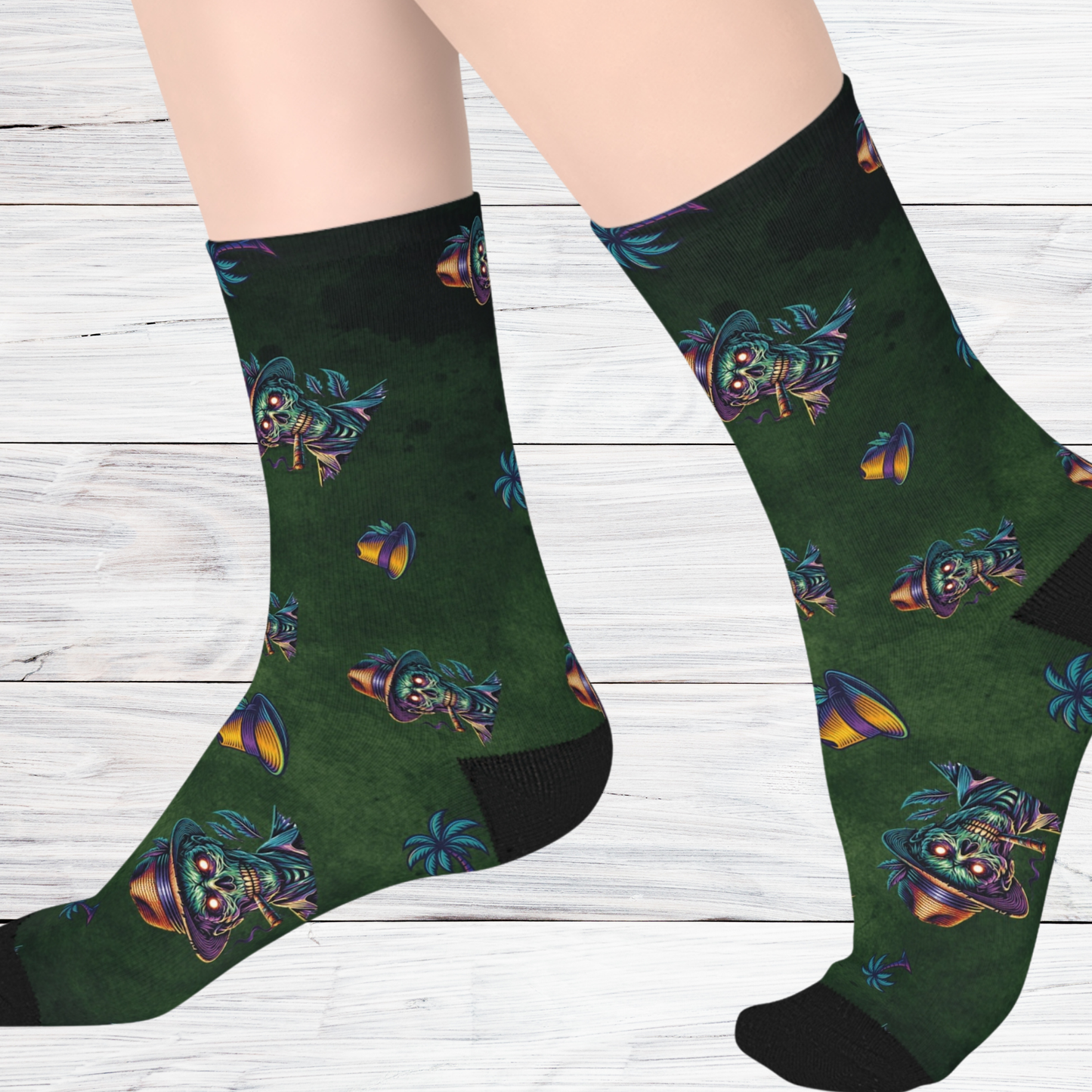Island Zombie Socks