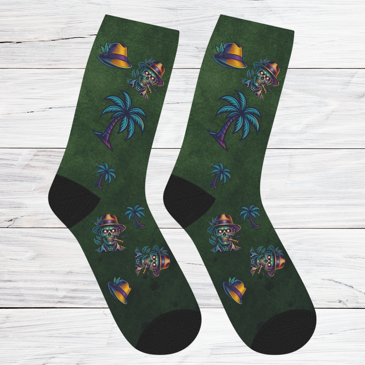 Island Zombie Socks