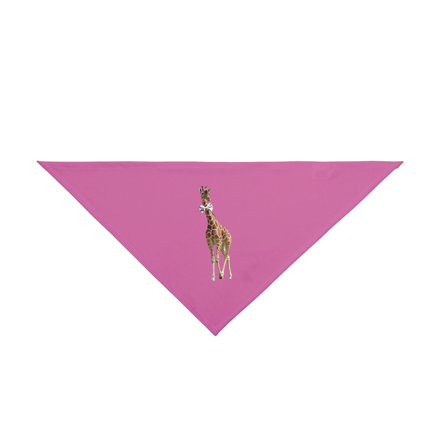 Giraffe Bow Tie Dog Bandana