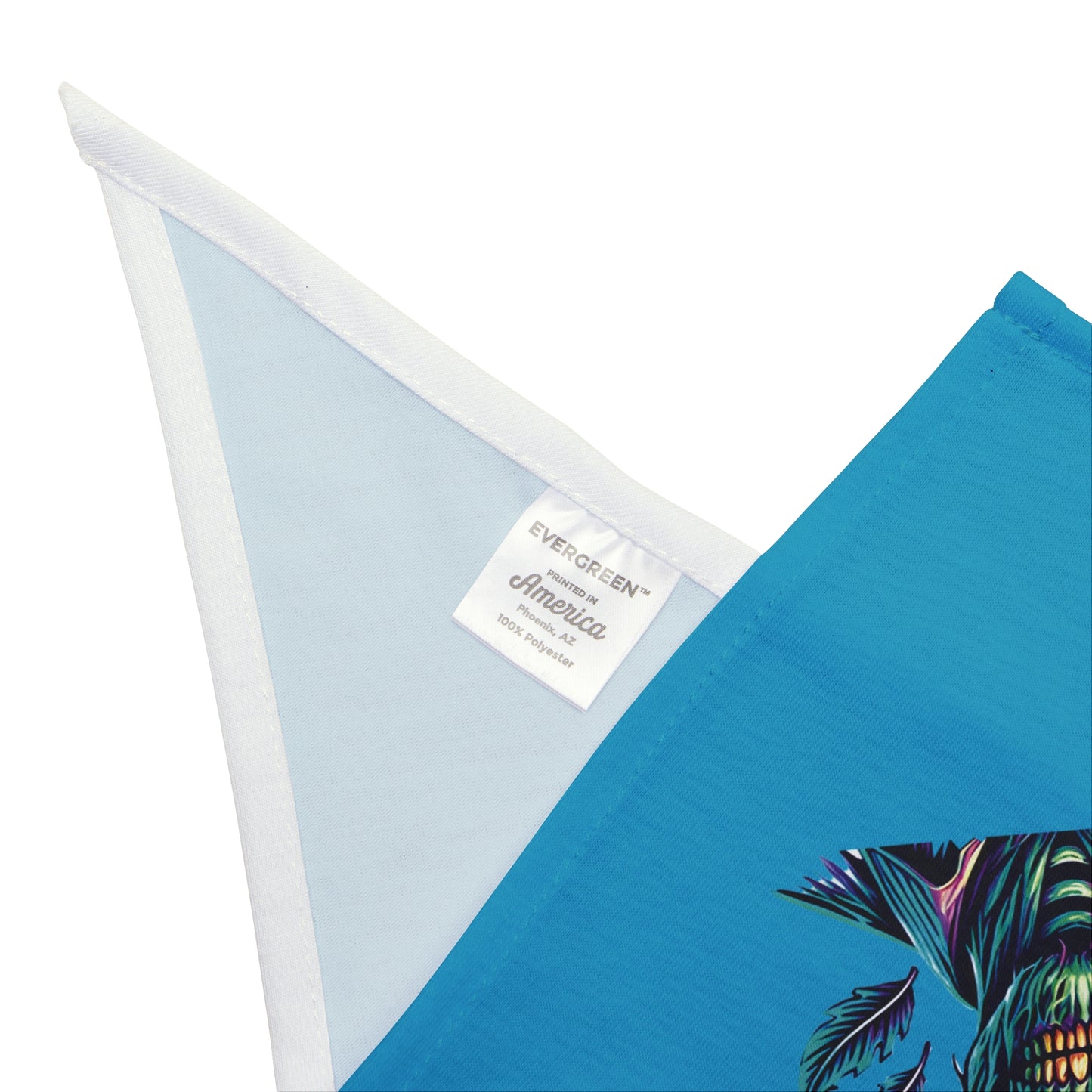 Island Zombie Blue Bandana