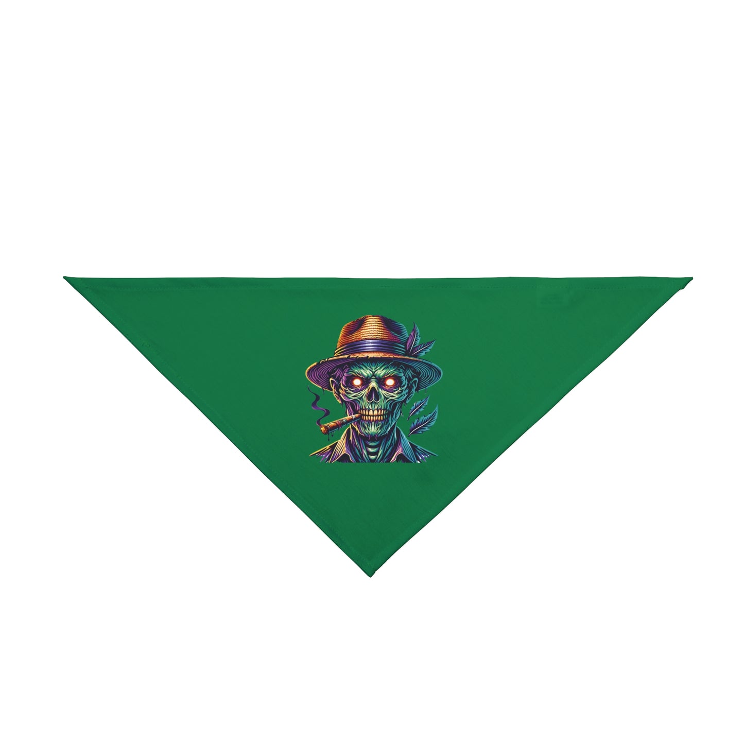 Island Zombie Green Dog Bandana
