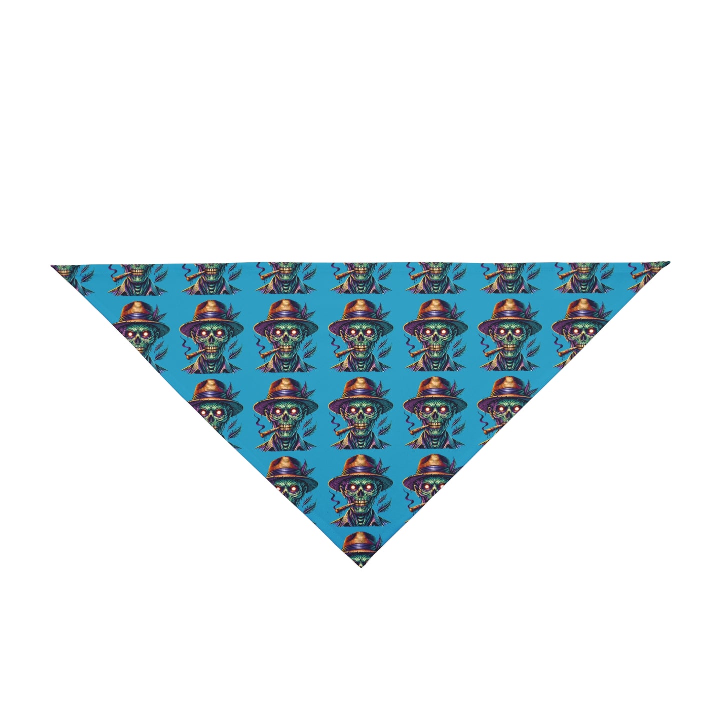 Island Zombie Blue Dog Bandana