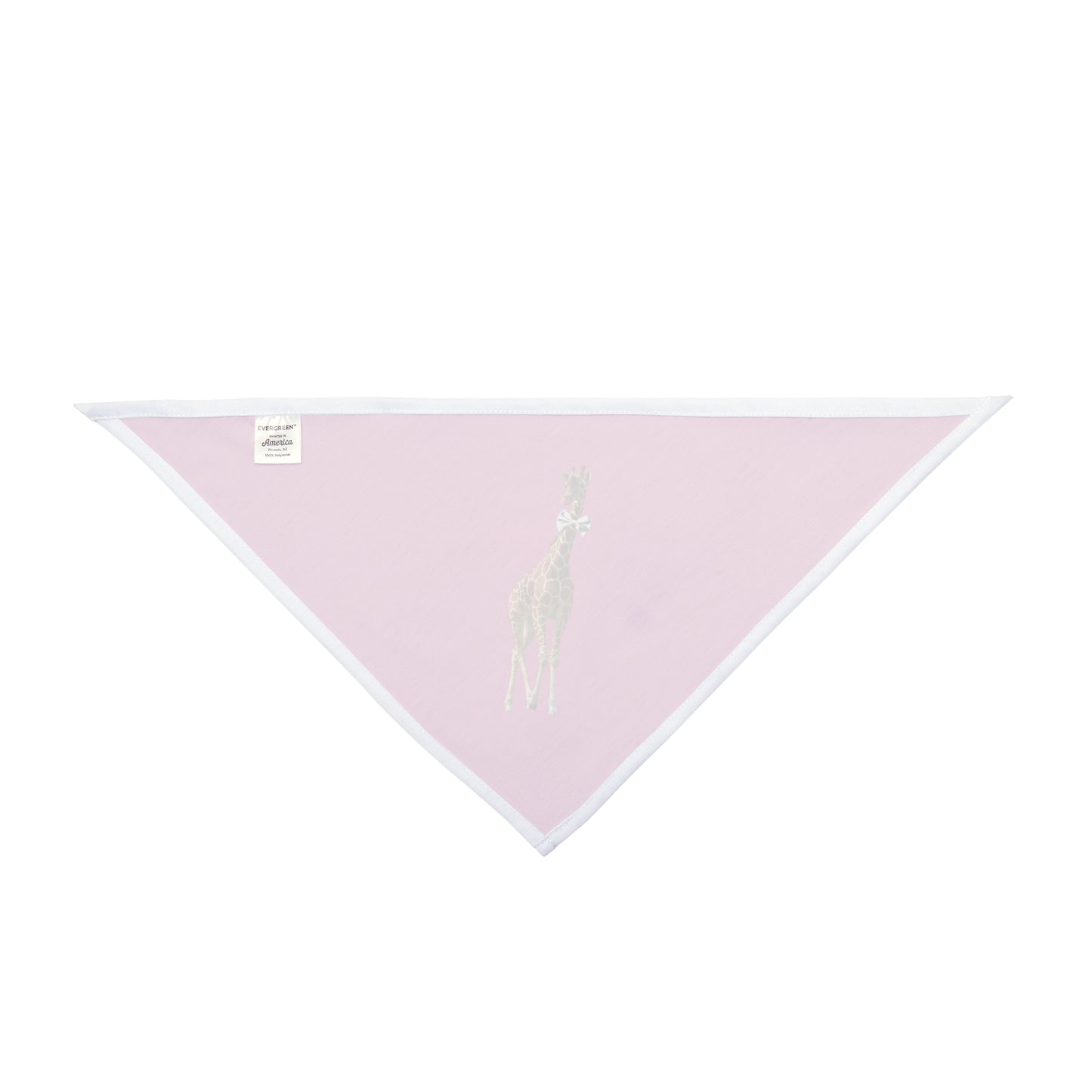 Giraffe Bow Tie Dog Bandana