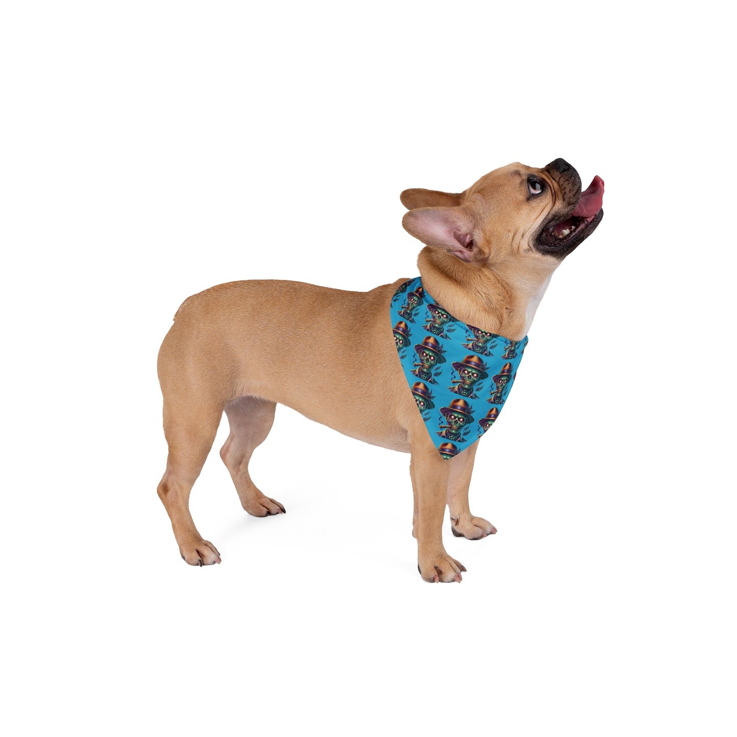 Island Zombie Blue Dog Bandana