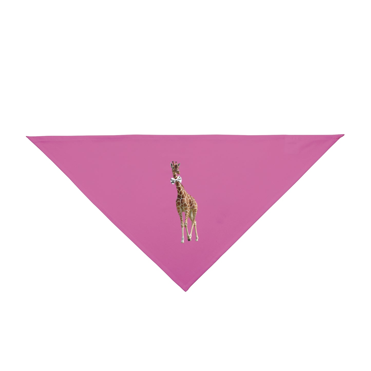 Giraffe Bow Tie Dog Bandana