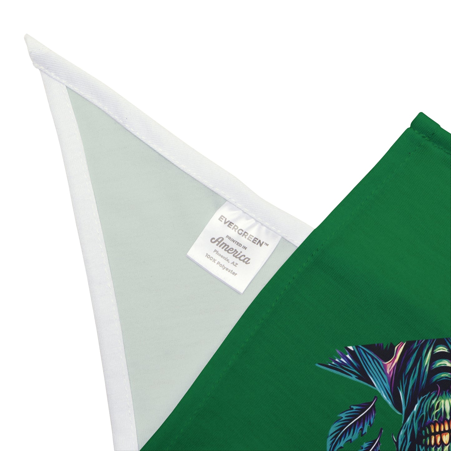 Island Zombie Green Dog Bandana