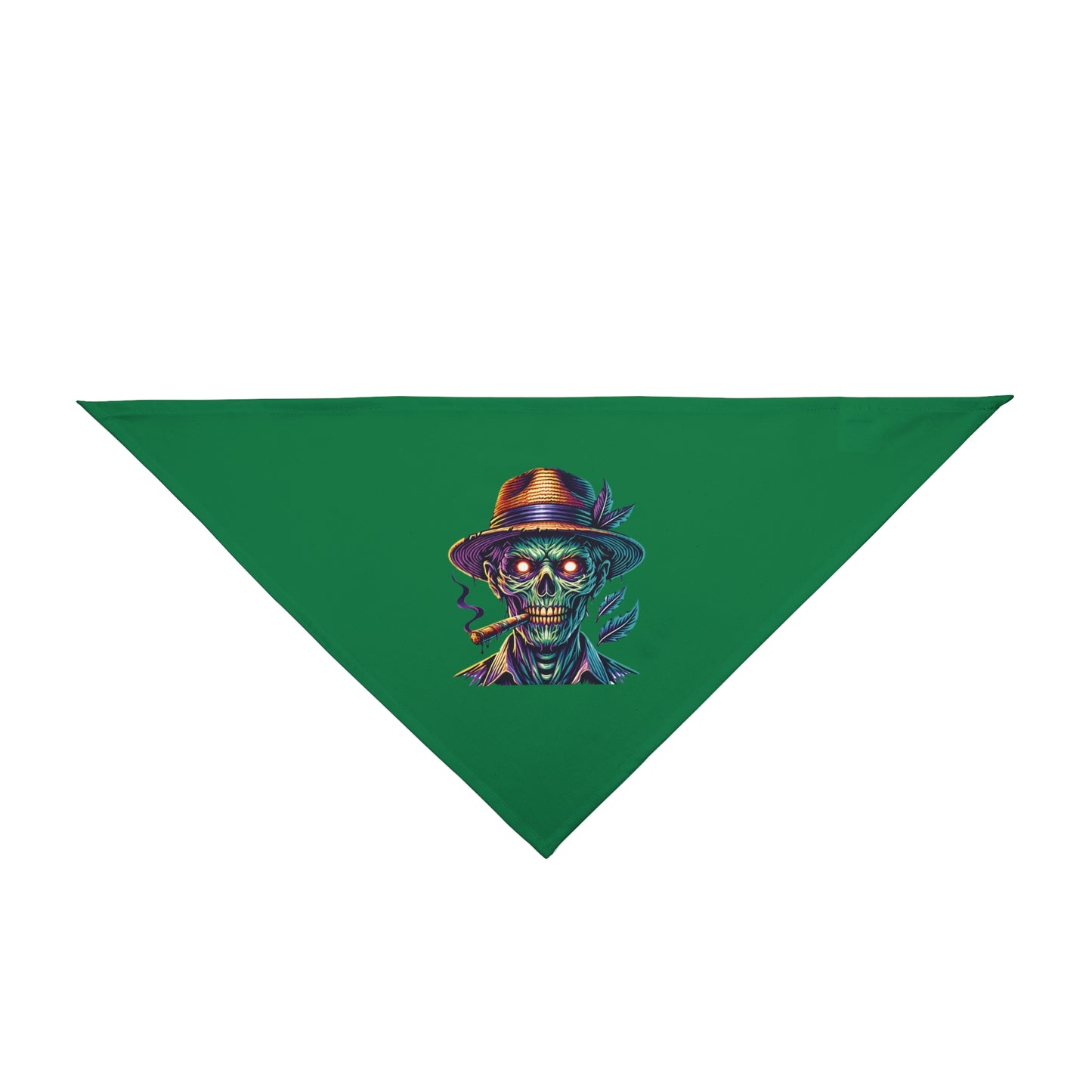 Island Zombie Green Dog Bandana