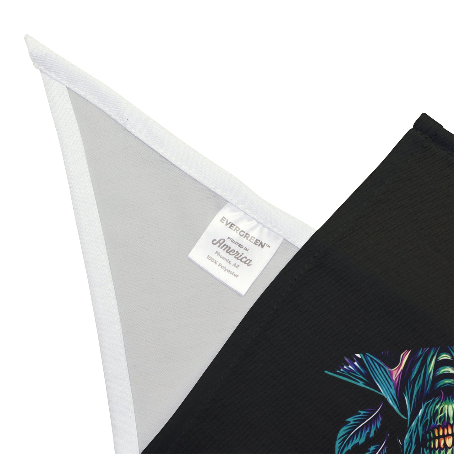 Island Zombie Dog Black Bandana